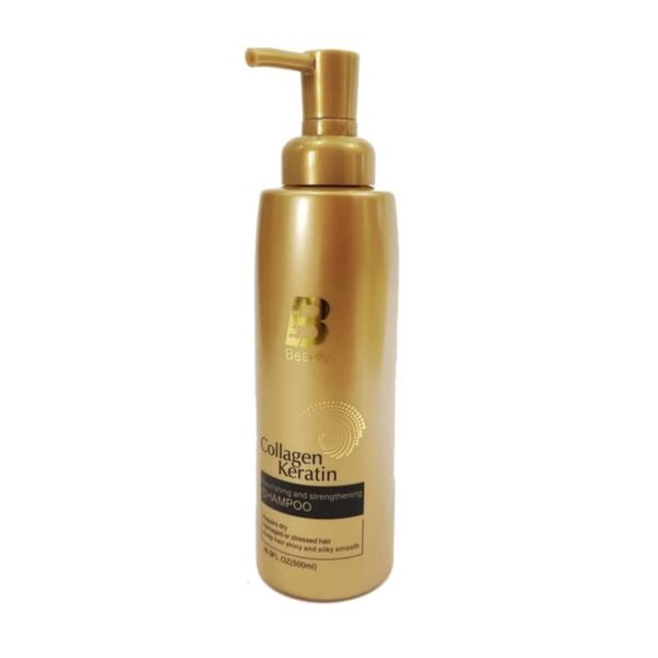 شامپو کلاژن و کراتین بیوتی | Beauty Collagen & Keratin حجم 500 میلی لیتر - Image 2