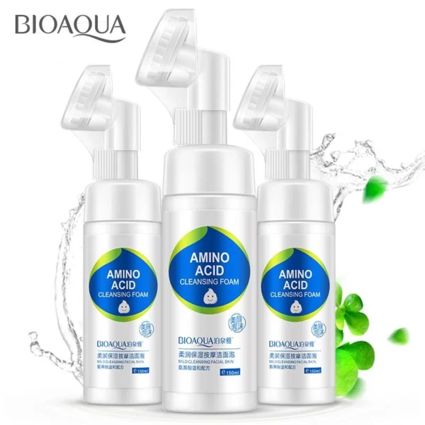 فوم پاک کننده آمینو اسید BIOAQUA حجم ۱۵۰ میل