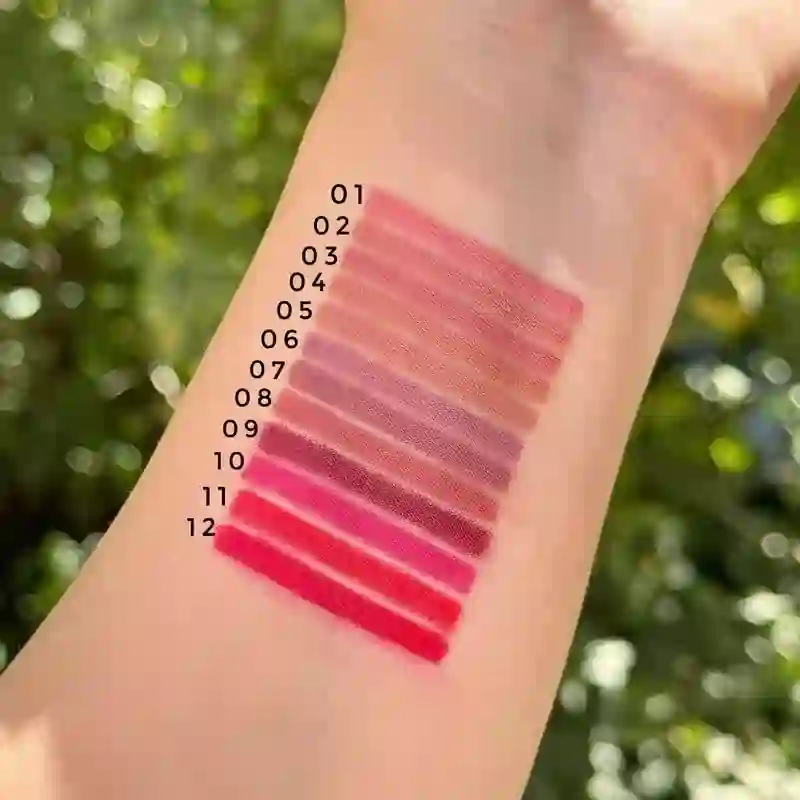 پک 12 عددی خط لب شمعی پیچی دراگون رانی