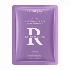 ماسک ورقه‌ای رتینول و هیالورونیک اسید بیوآکوا