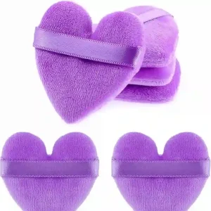 پد آرایشی قلبی فانتزی