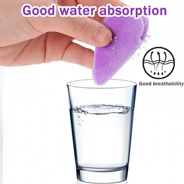 پد آرایشی قلبی فانتزی