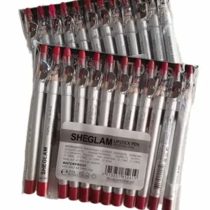 رژ لب مدادی تراش‌دار شیگلم پک 12 عددی