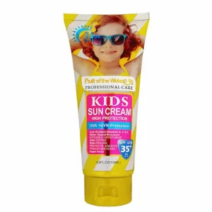 کرم ضدآفتاب کودک وکالی spf 35 بی رنگ