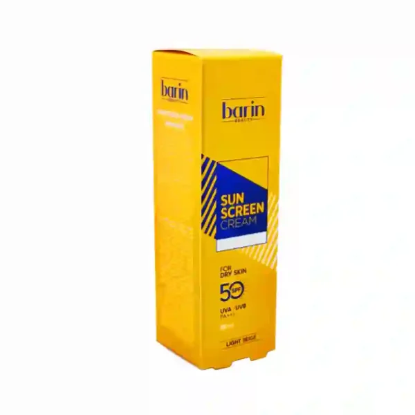 کرم ضد آفتاب بارین بیوتی (رنگی بژ روشن) SPF50 (پوست خشک)