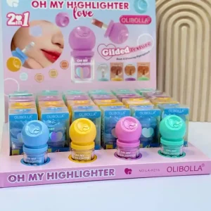 هایلایتر پددار H215 طرح مای لاو OLIBOLLA