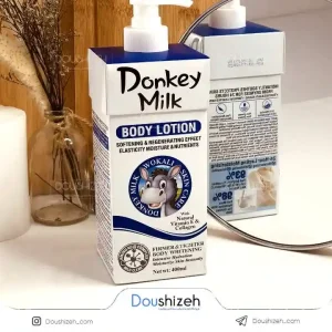 لوسیون بدن شیر الاغ پوکه آبی WOKALI