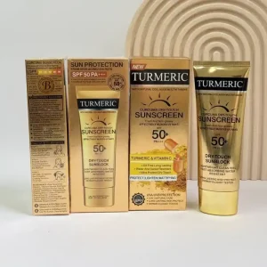 ضد آفتاب زردچوبه SPF50 کد B وکالی WOKALI