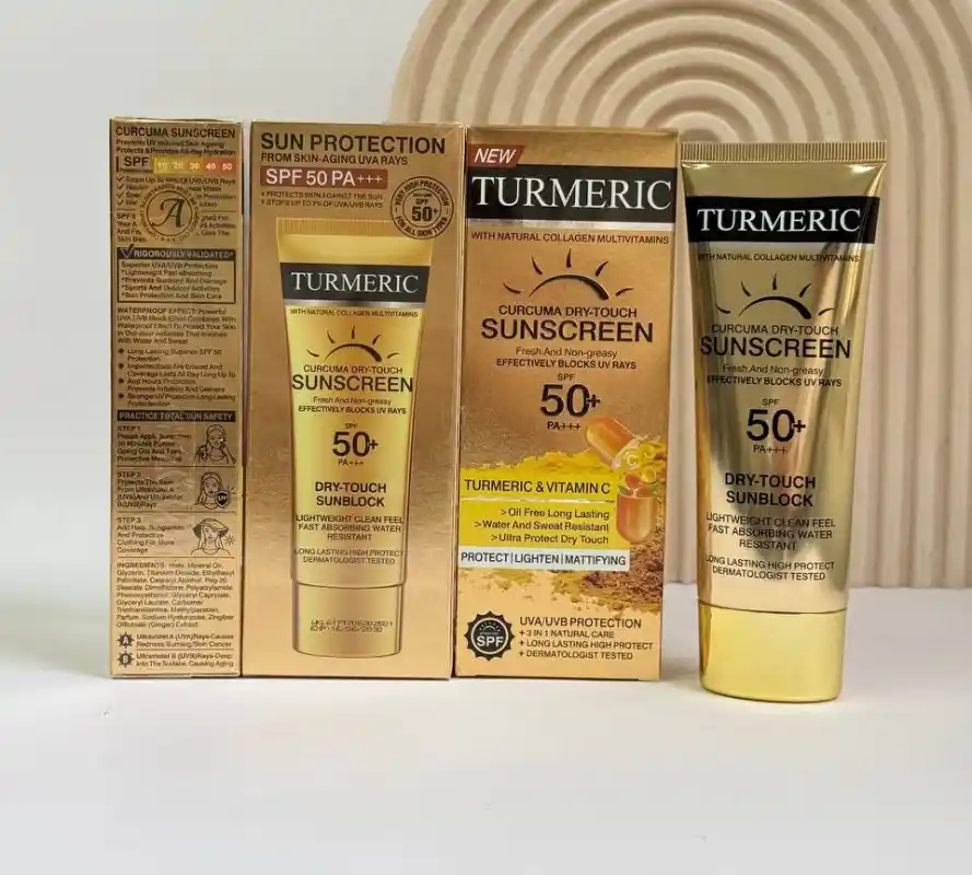 ضد آفتاب زردچوبه SPF50 کد A وکالی WOKALI