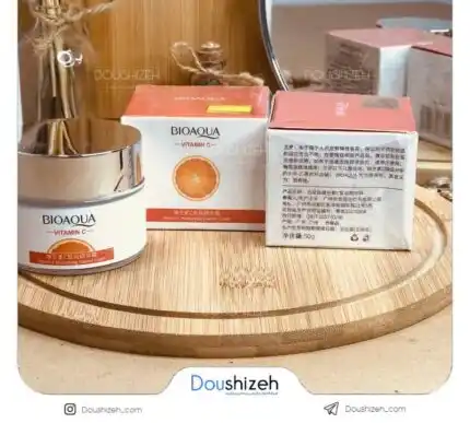 کرم آبرسان کاسه ای ویتامین سی بیوآکوا BIOAQUA