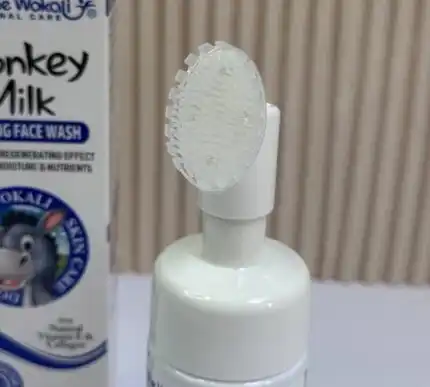 فوم براش دار شیر الاغ پوکه آبی وکالی WOKALI