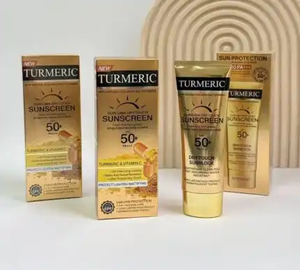 ضد آفتاب زردچوبه SPF50 کد B وکالی WOKALI