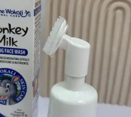 فوم براش دار شیر الاغ پوکه آبی وکالی WOKALI