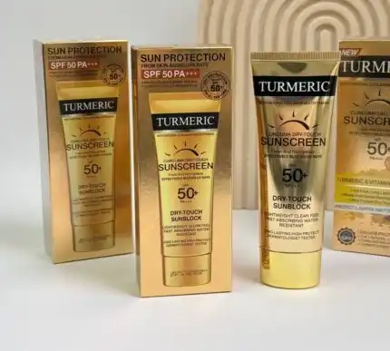 ضد آفتاب زردچوبه SPF50 کد A وکالی WOKALI