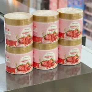 کره بدن کیک توت فرنگی بیوآکوا BIOAQUA