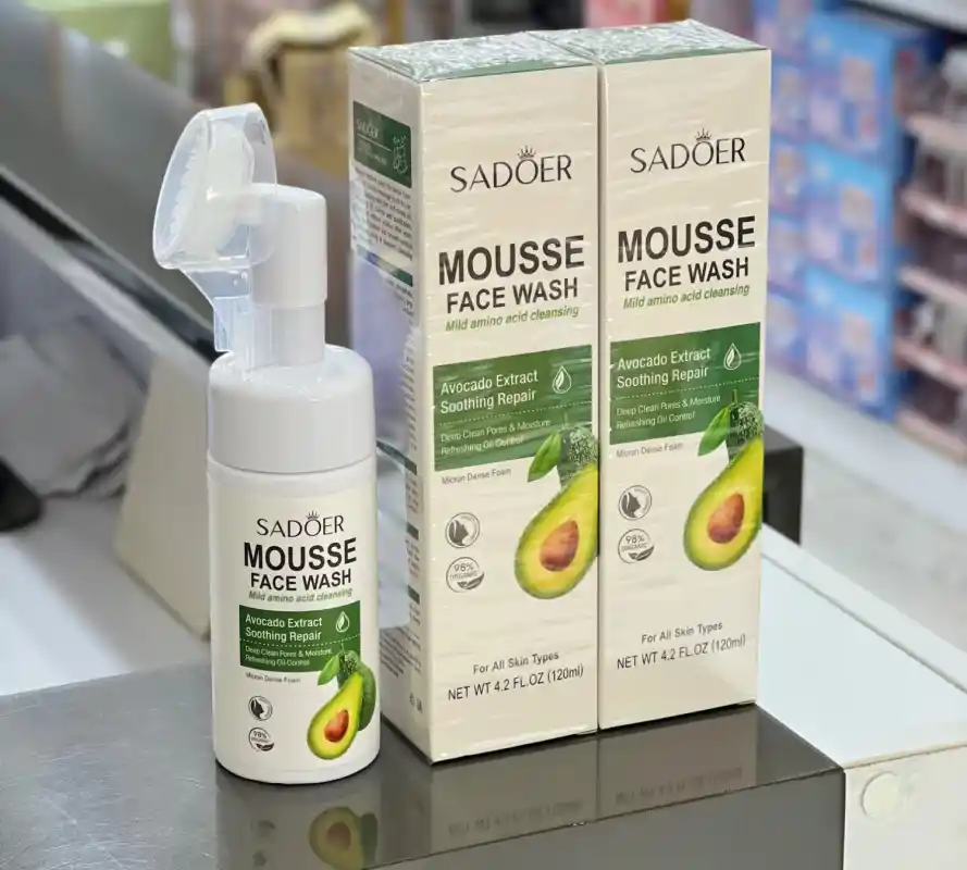 فوم شستشو براش دار آووکادو سادوئر SADOER