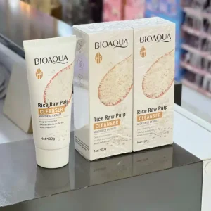 فوم شوینده عصاره برنج بیوآکوا BIOAQUA