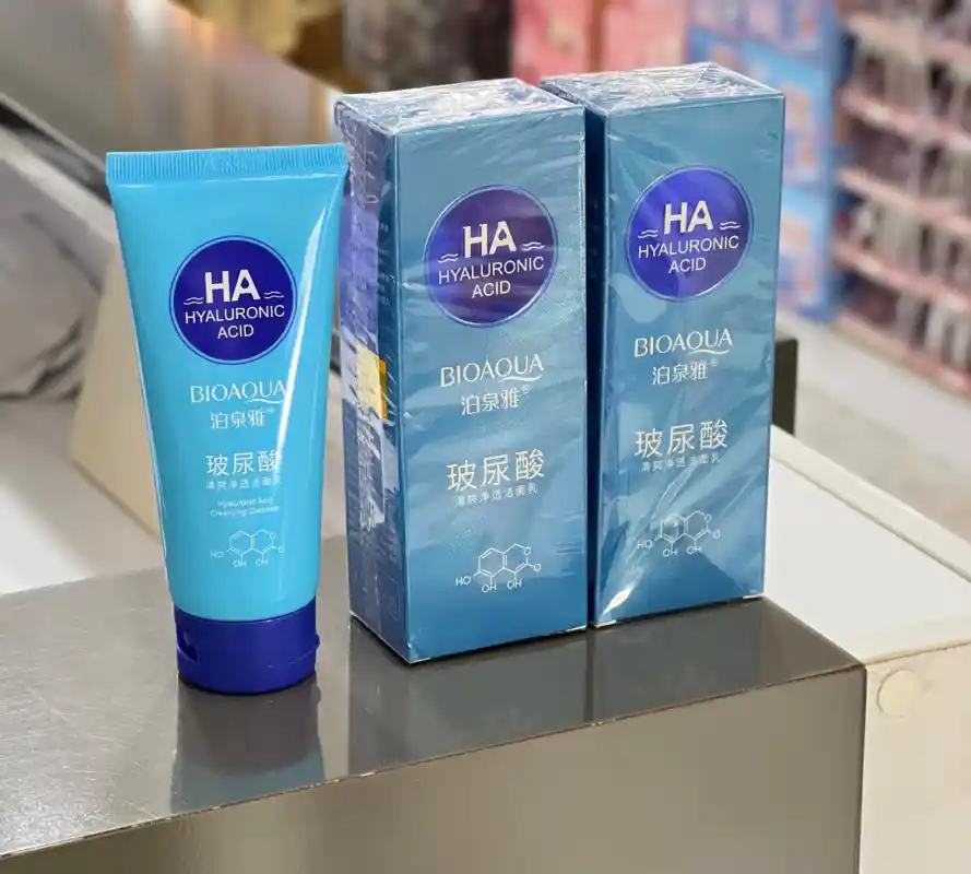 فوم شستشو HA هیالورونیک اسید بیوآکوا BIOAQUA