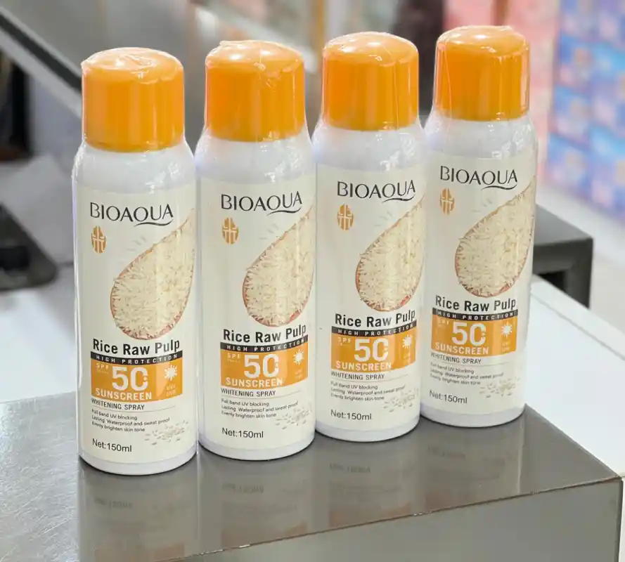 اسپری ضد آفتاب برنج 39019 بیوآکوا BIOAQUA