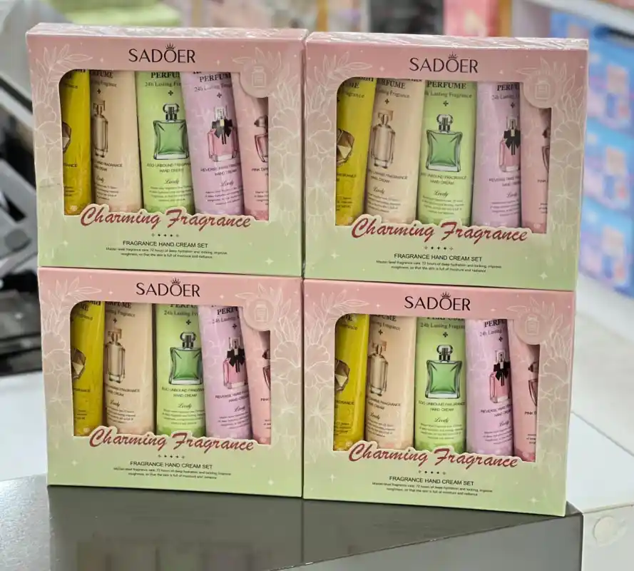 پک ۵ عددی کرم دست عطری سادور SADOER