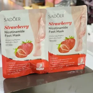 ماسک پا جورابی توت فرنگی سادور SADOER