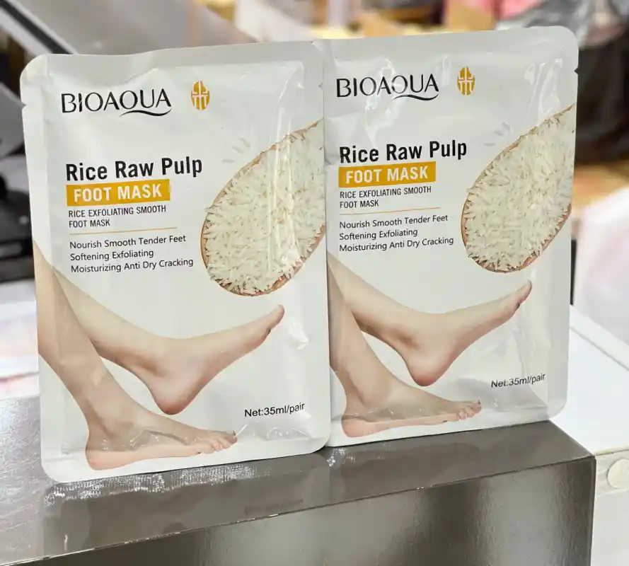 ماسک پا جورابی برنج بیواکوا BIOAQUA