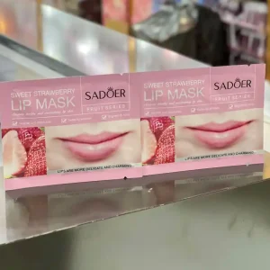 ماسک لب ورقه ای توت فرنگی سادور SADOER