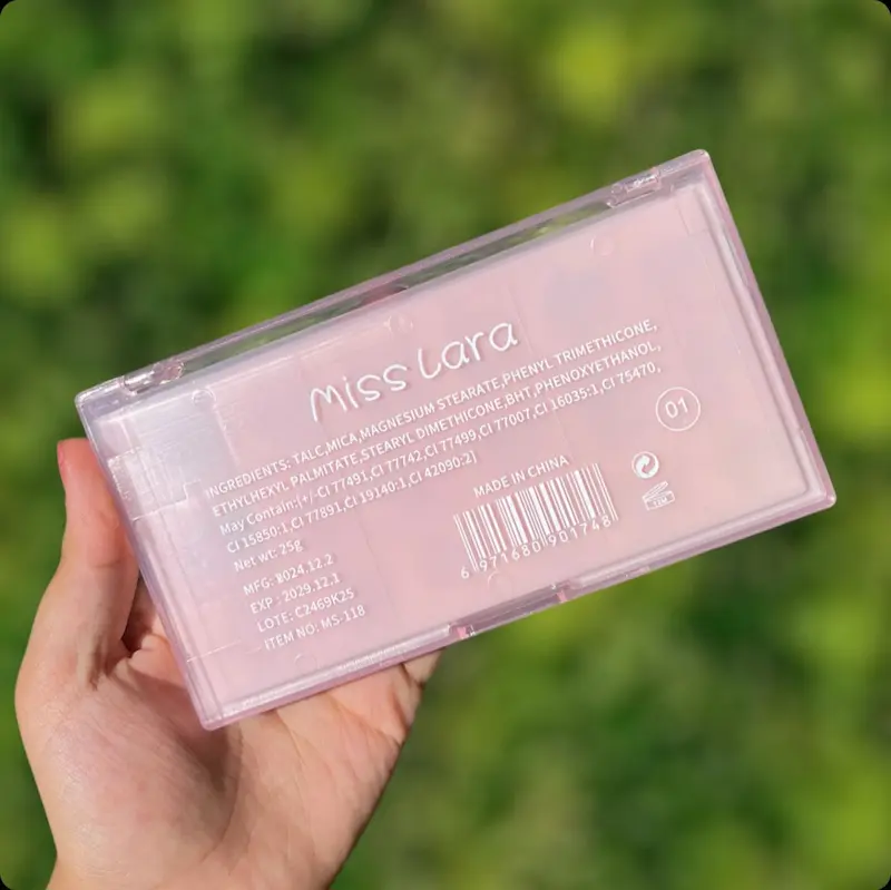 پالت سایه چشم 118 تابستانه MISS LARA