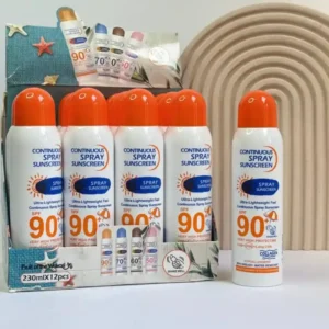 اسپری ضدآفتاب سفیدکننده SPF90 وکالی WOKALI