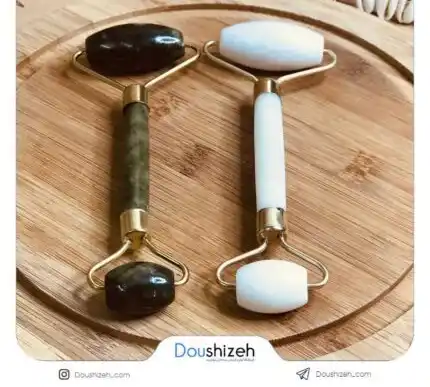 ماساژور سنگی صورت جیدرولر jade Roller