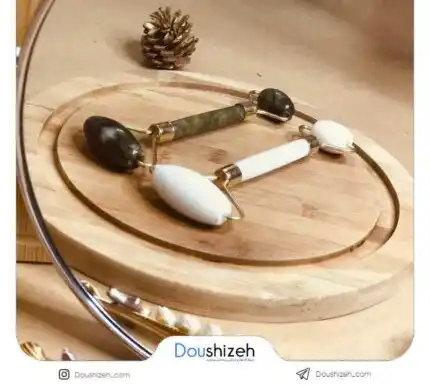 ماساژور سنگی صورت جیدرولر jade Roller