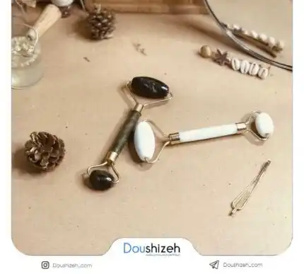 ماساژور سنگی صورت جیدرولر jade Roller