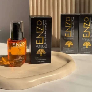 روغن مو آرگان حاوی کراتین انزو کیفیت اقتصادی ENZO