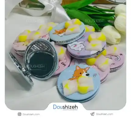 آینه فانتزی نرمالو دوطرفه مدل بیکینی