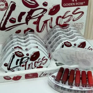 پک رژلب 6 عددی 5899 گلدن رز QOIDEN ROSE