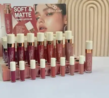 رژ لب مایع 5051 تستر دار QOIDEN ROSE