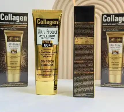 ضد آفتاب کلاژن SPF60 کد A وکالی WOKALI