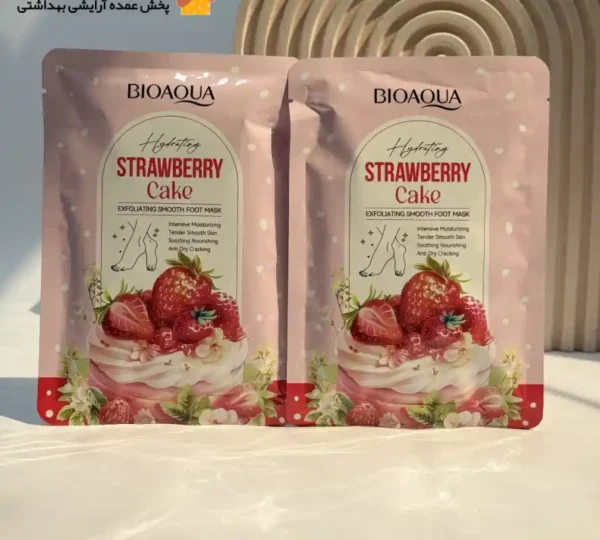 ماسک پا کیک توت فرنگی بیواکوا BIOAQUA