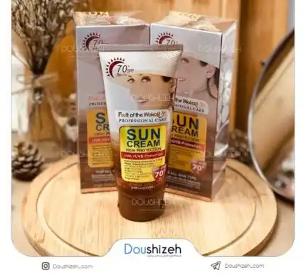 کرم ضد آفتاب SPF70 وکالی Wokali
