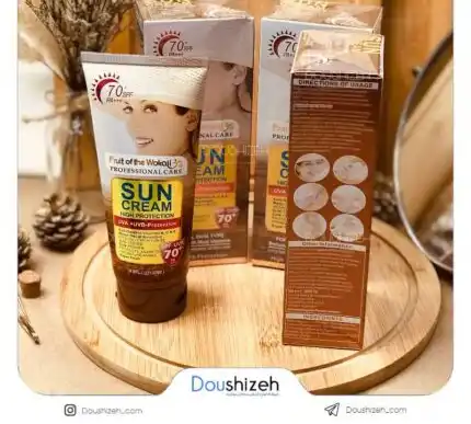 کرم ضد آفتاب SPF70 وکالی Wokali