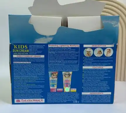 کرم ضد آفتاب بچگانه SPF35 وکالی Wokali