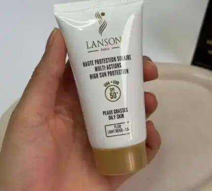 ضد آفتاب کرم پودری لانسون اصلی LANSON