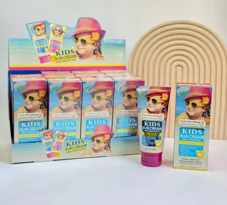 کرم ضد آفتاب بچگانه SPF30 وکالی Wokali