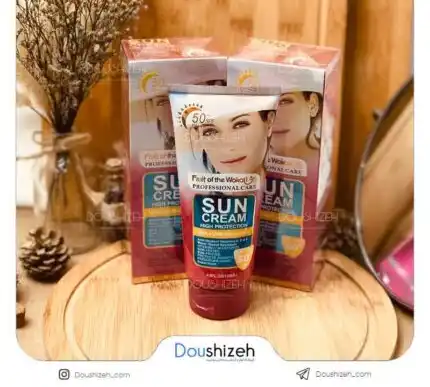 کرم ضد آفتاب SPF50 وکالی Wokali
