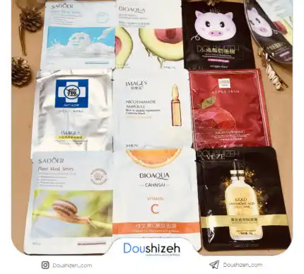 ماسک ورقه ای میکس با رایحه مختلف