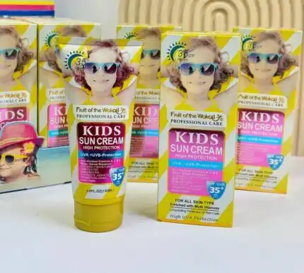 کرم ضد آفتاب بچگانه SPF35 وکالی Wokali