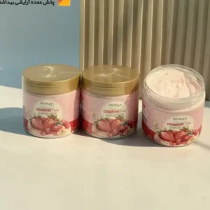 کره بدن کیک توت فرنگی بیوآکوا BIOAQUA