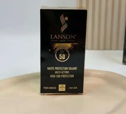 ضد آفتاب کرم پودری لانسون اصلی LANSON
