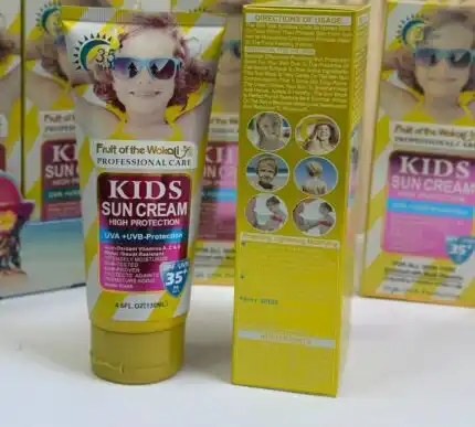 کرم ضد آفتاب بچگانه SPF35 وکالی Wokali