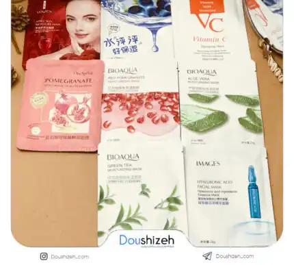 ماسک ورقه ای میکس با رایحه مختلف